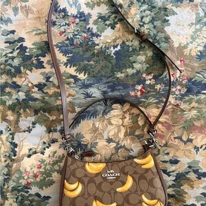Coach Banana motif crossbody